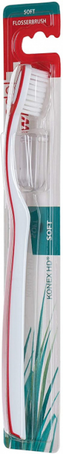 edel+White Flosser Mjuk Tandborste