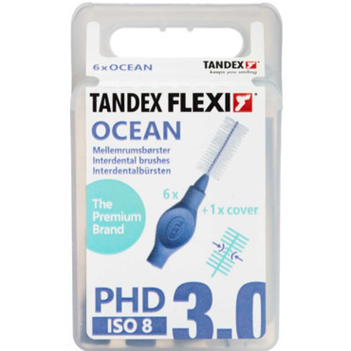 Tandex Flexi PHD Ocean 3,0 mm i gruppen MUNVÅRD / Mellanrumsborstar hos Tandshopen.se ZupperWorld AB (32267)