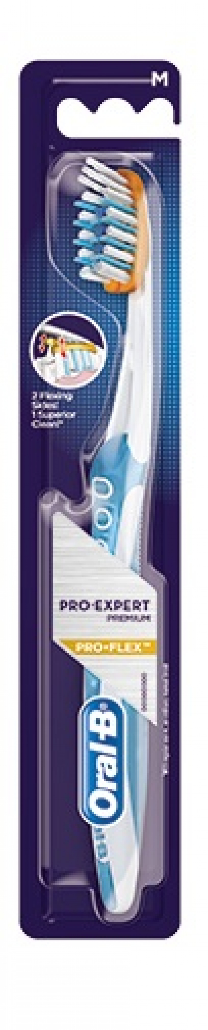 Oral-B Pro Expert Pro-Flex Medium i gruppen MUNVÅRD / Tandborstar / Medium hos Tandshopen.se ZupperWorld AB (3245)