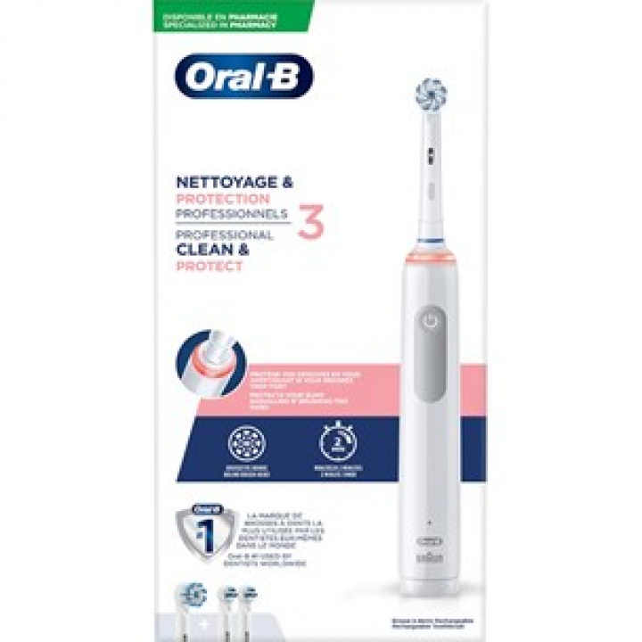 Oral-B Laboratory Clean & Protect 3 i gruppen MUNVÅRD / Eltandborstar hos Tandshopen.se ZupperWorld AB (33212378)