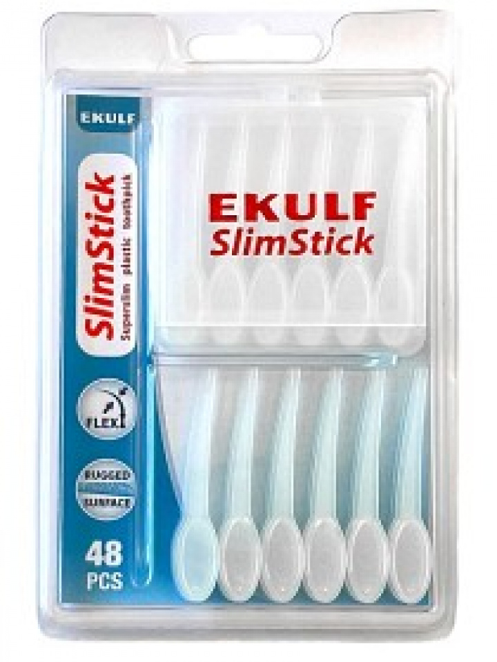 Ekulf SlimStick 48 st i gruppen MUNVÅRD / Tandtråd & Tandpetare / Tandsticka hos Tandshopen.se ZupperWorld AB (332334234)