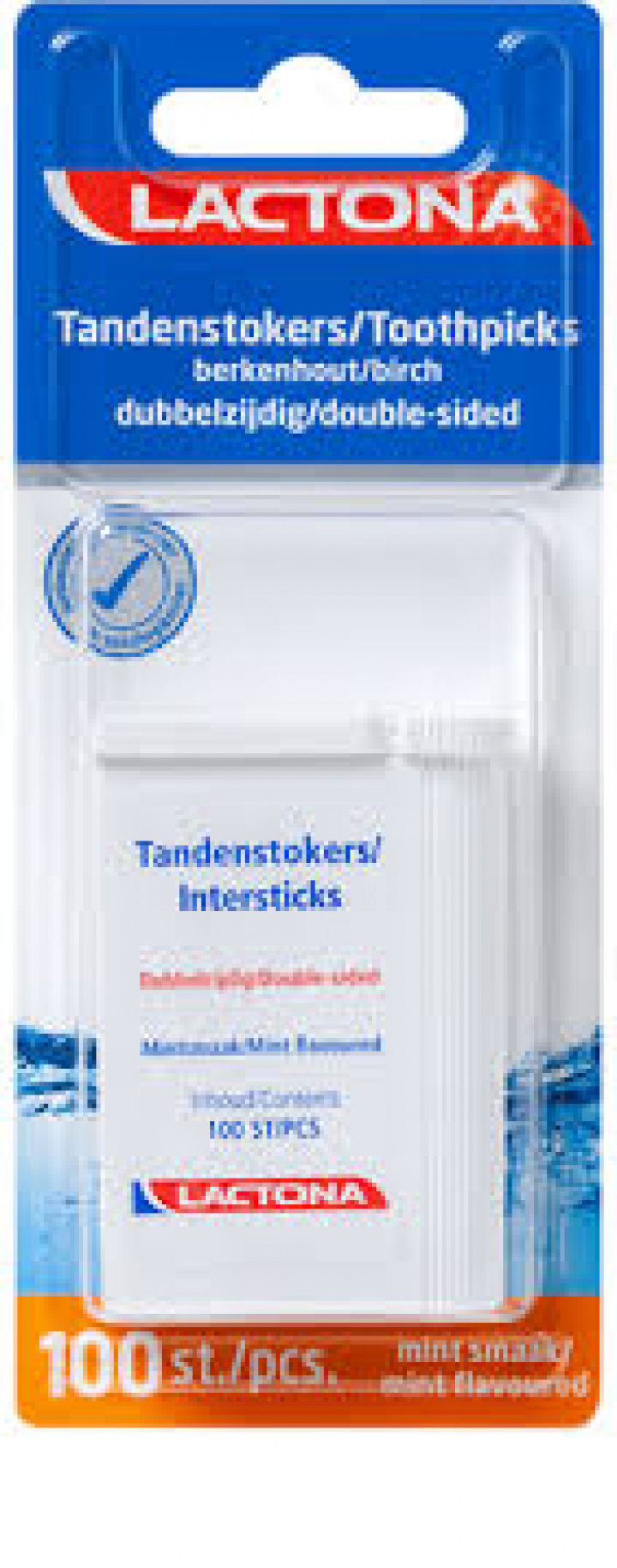 Lactona Intersticks Tandsticka 100 st i gruppen MUNVÅRD / Tandtråd & Tandpetare / Tandsticka hos Tandshopen.se ZupperWorld AB (3324)