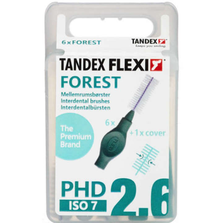 Tandex Flexi PHD Forest 2,6 mm i gruppen MUNVÅRD / Mellanrumsborstar hos Tandshopen.se ZupperWorld AB (34567111)