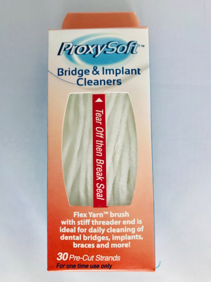 ProxySoft Bridge & Implant Cleaners 30 trådar i gruppen MUNVÅRD / Protes & Tandställning hos Tandshopen.se ZupperWorld AB (36934)