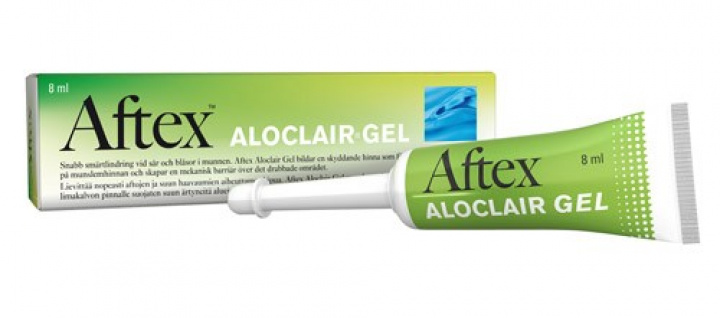 Aftex Aloclair Gel 8 ml i gruppen MUNVÅRD / Afte Munblåsor Munsår hos Tandshopen.se ZupperWorld AB (401133)