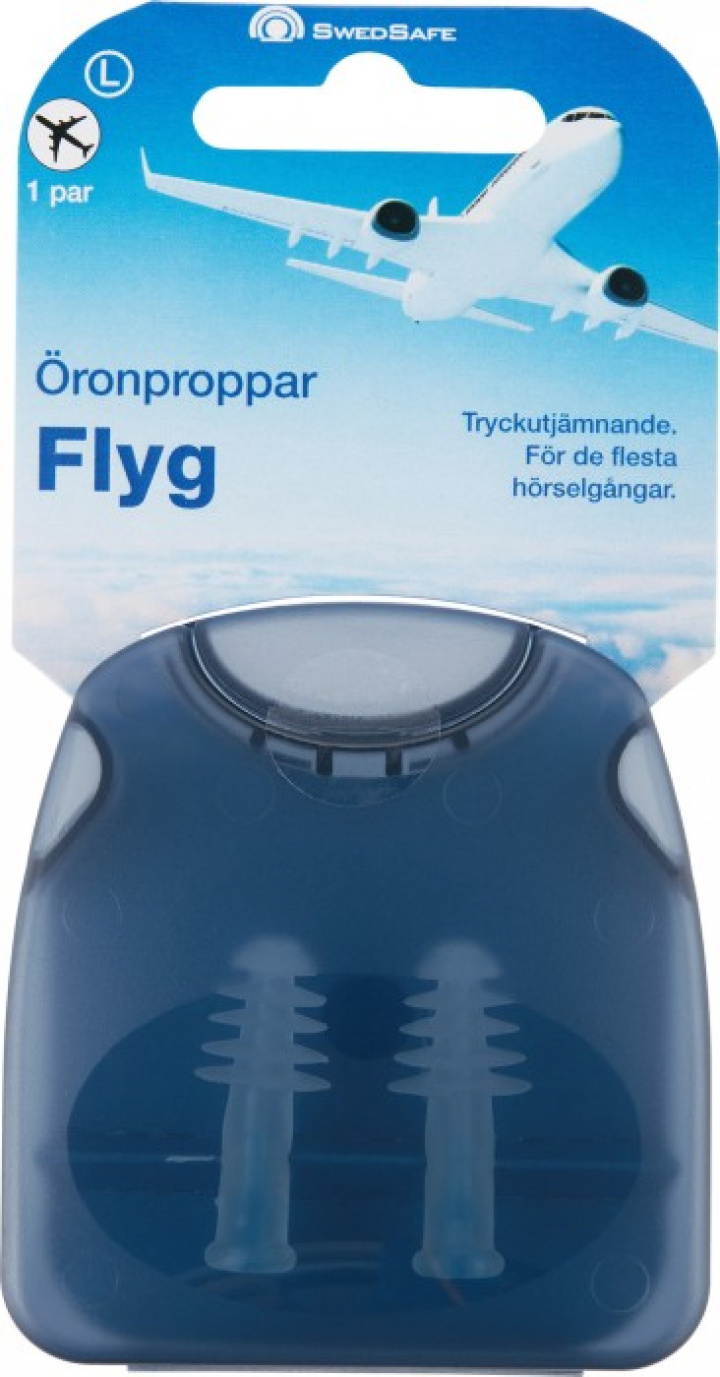 Swedsafe Flyg Medium / Large 1 par i gruppen HJÄLPMEDEL / Öronproppar hos Tandshopen.se ZupperWorld AB (430021)