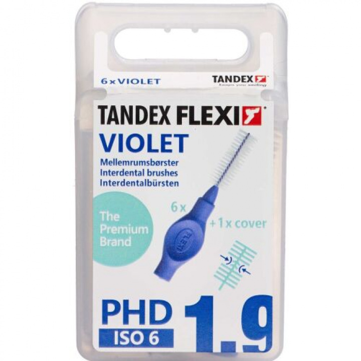 Tandex Flexi PHD Violet 1,9 mm i gruppen MUNVÅRD / Mellanrumsborstar hos Tandshopen.se ZupperWorld AB (433356)
