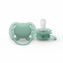 Philips Avent  Soother Ultra Soft Grön/Gul  6-18m 2 st