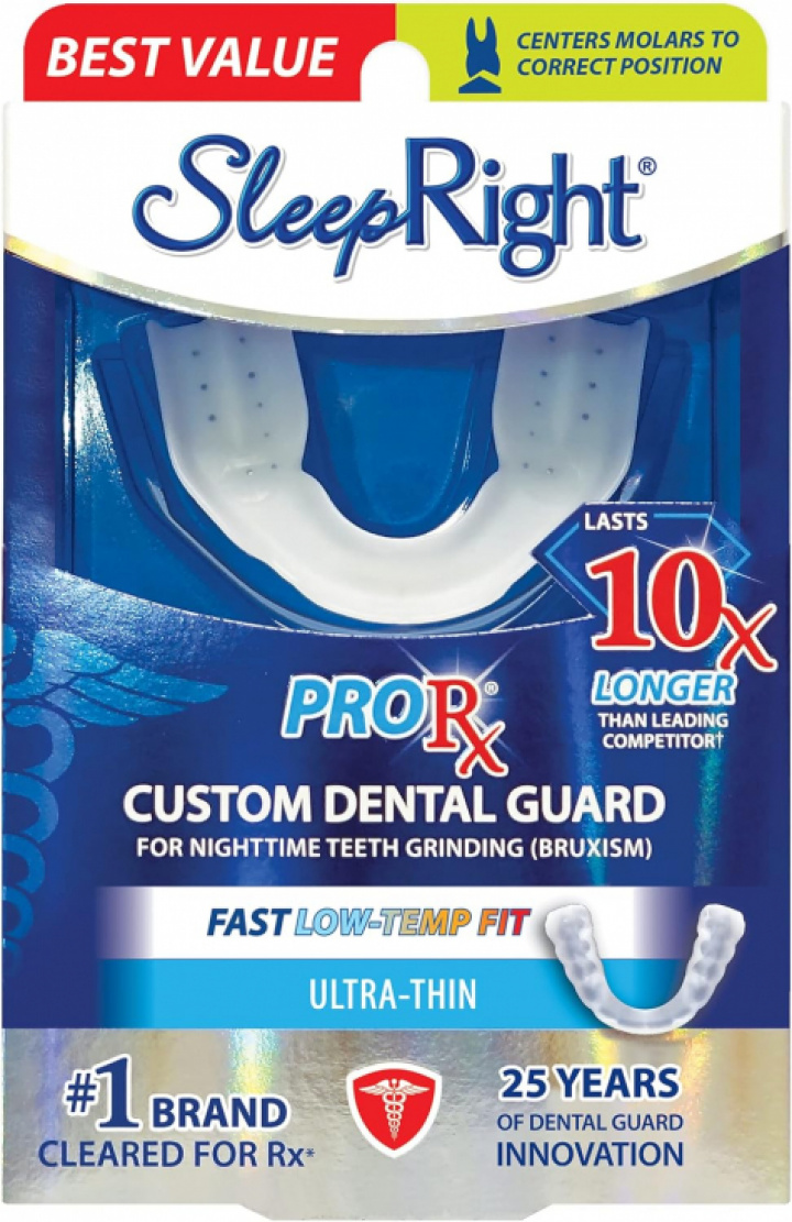 SleepRight ProRx Custom-Fit Dental Guard i gruppen MUNVÅRD / Bettskena / Tandgnissel hos Tandshopen.se ZupperWorld AB (4433891)