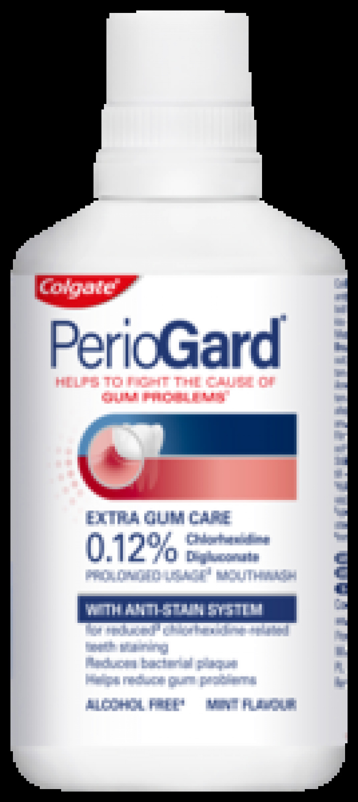 Colgate PerioGard Extra Gum Care 0.12% klorhexidin munskölj i gruppen MUNVÅRD / Munskölj / Känsliga Tandhalsar hos Tandshopen.se ZupperWorld AB (4434569)