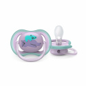 Philips Avent Ultra Air napp 6-18 månader Lila & Grön 2 st