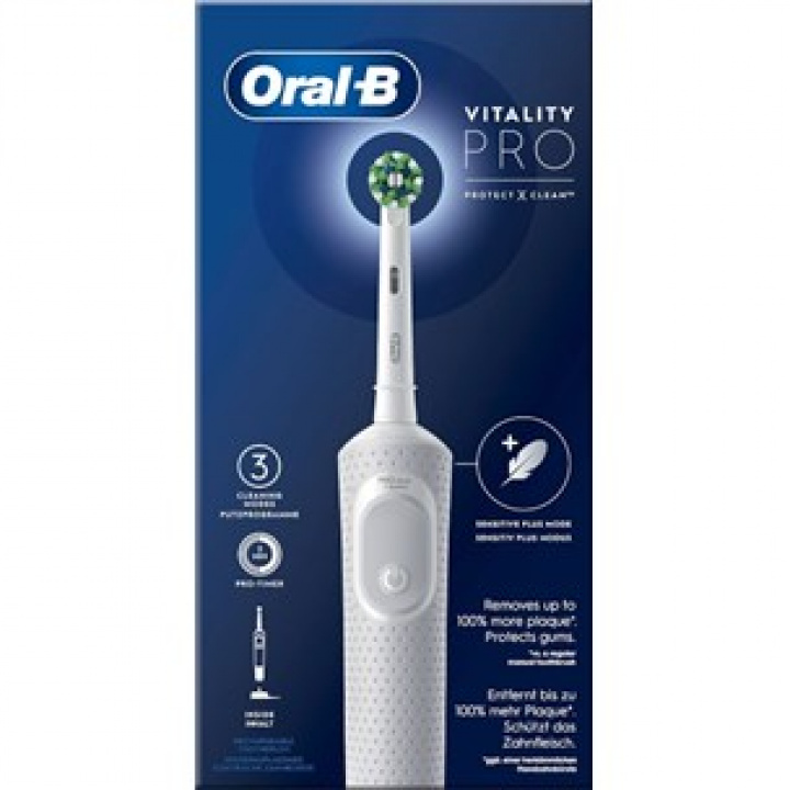 Oral-B Vitality Pro White 1st i gruppen MUNVÅRD / Eltandborstar hos Tandshopen.se ZupperWorld AB (44367545)