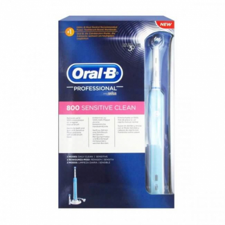 Oral-B Professional 800 Sensitive Clean i gruppen MUNVÅRD / Eltandborstar hos Tandshopen.se ZupperWorld AB (741)