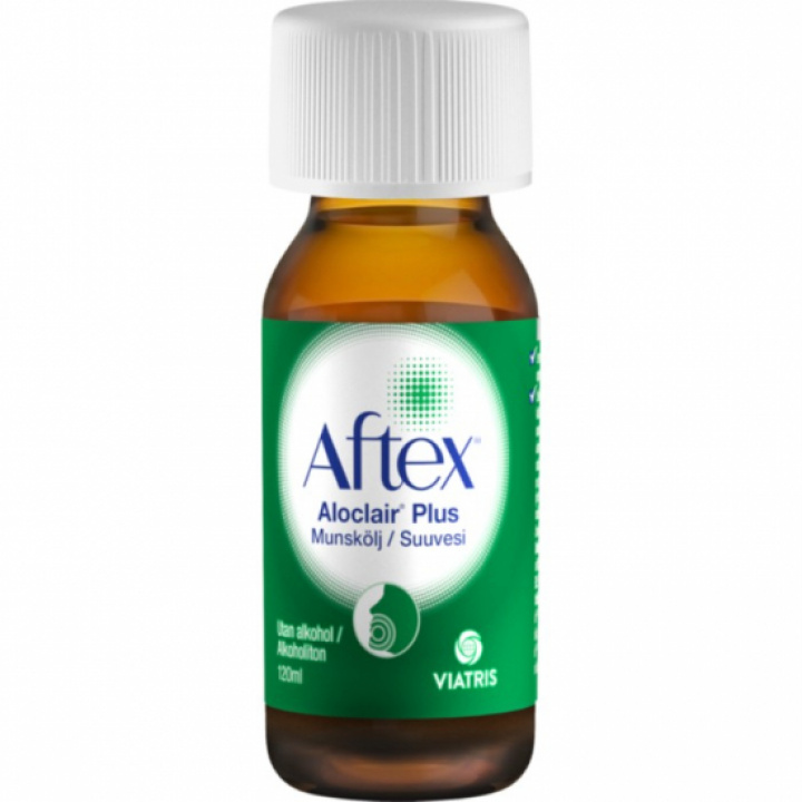 Aftex Alcolaoir Plus 120 ml i gruppen MUNVÅRD / Afte Munblåsor Munsår hos Tandshopen.se ZupperWorld AB (751963)