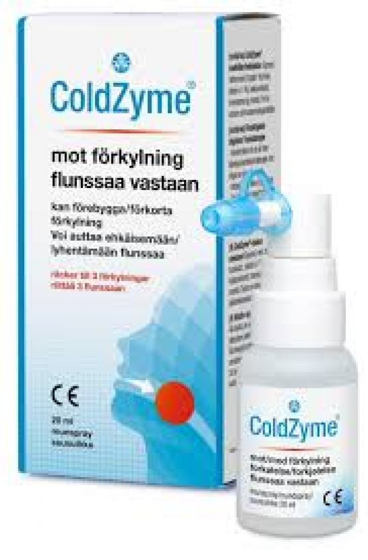 ColdZyme Munspray mot Förkylning 20 ml i gruppen HJÄLPMEDEL / Förkylning hos Tandshopen.se ZupperWorld AB (754315)