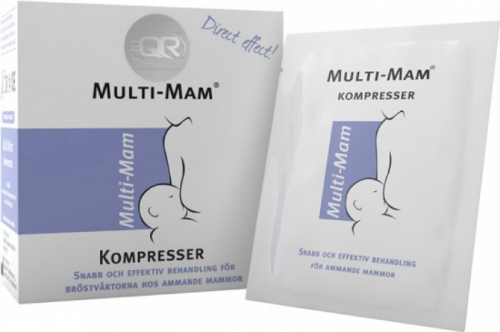 Multi-Mam Kompresser 12 st i gruppen BARNTANDVÅRD / Amning & Mata hos Tandshopen.se ZupperWorld AB (756777)