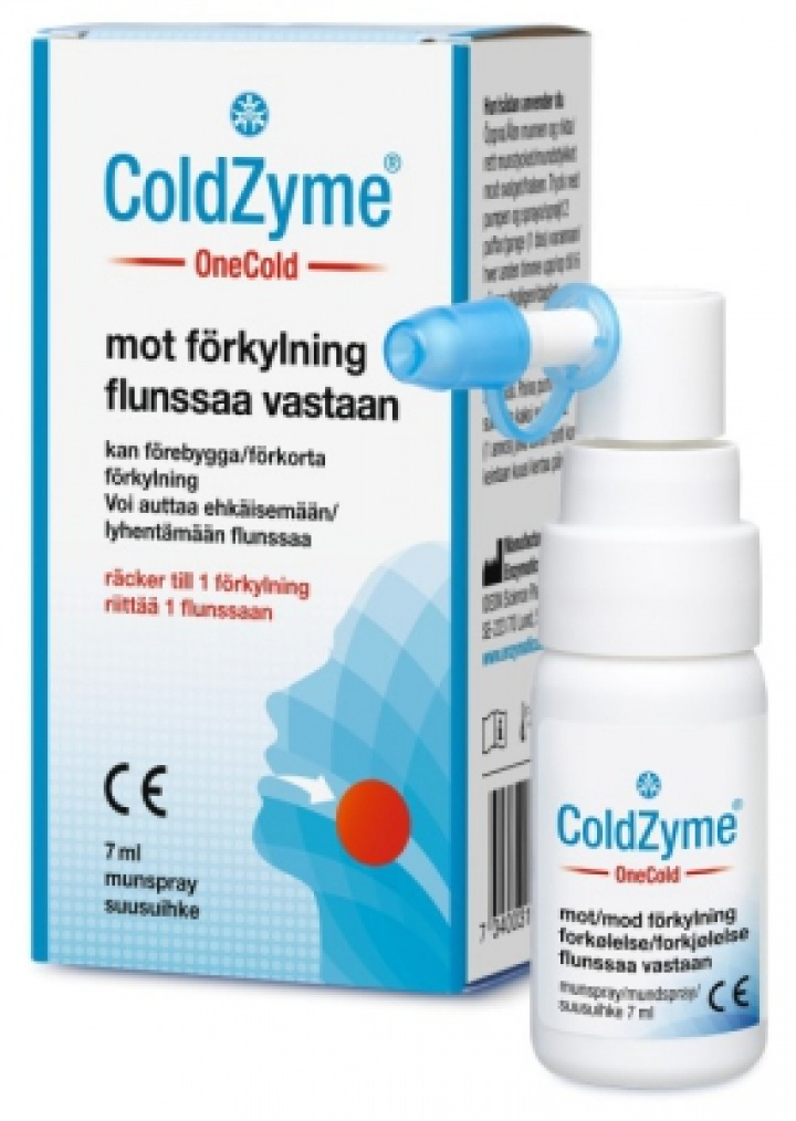 ColdZyme Munspray 7 ml i gruppen HJÄLPMEDEL / Förkylning hos Tandshopen.se ZupperWorld AB (758709)