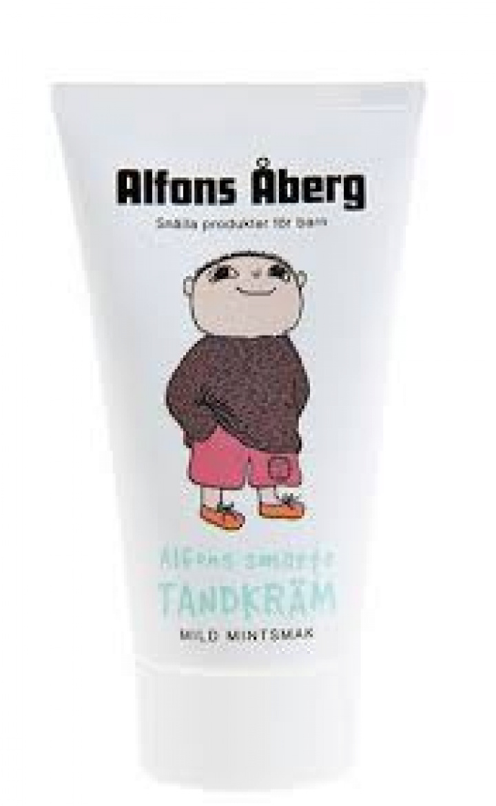 Alfons Åberg Barntandkräm 0+ år 50 ml i gruppen MUNVÅRD / Tandkräm hos Tandshopen.se ZupperWorld AB (763222)