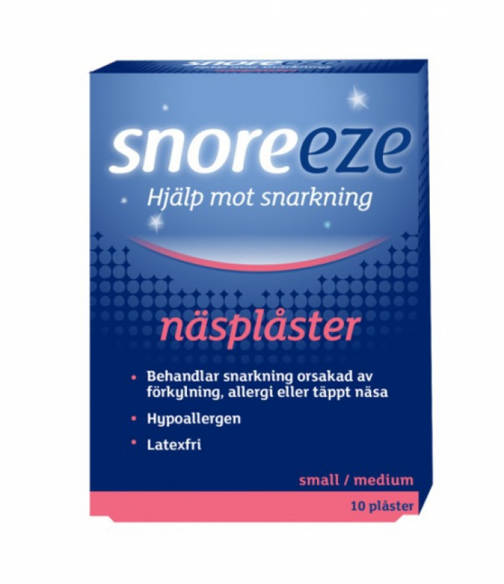 Snoreeze Näsplåster Small/medium 10 st i gruppen MUNVÅRD / Bettskena hos Tandshopen.se ZupperWorld AB (764243)