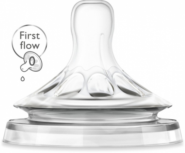 Philips Avent Natural Dinapp First Flow / Prematur 0mån i gruppen BARNTANDVÅRD / Amning & Mata hos Tandshopen.se ZupperWorld AB (767420)