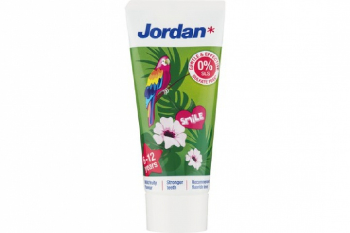 Jordan Junior Barntandkräm 6-12 år 50 ml i gruppen MUNVÅRD / Tandkräm hos Tandshopen.se ZupperWorld AB (769899)