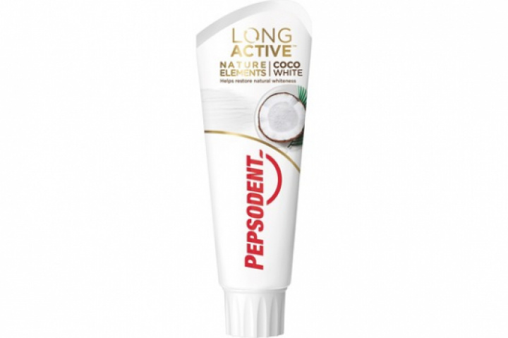 Pepsodent Long Active Nat Coco White 75 ml i gruppen MUNVÅRD / Tandkräm hos Tandshopen.se ZupperWorld AB (775344)