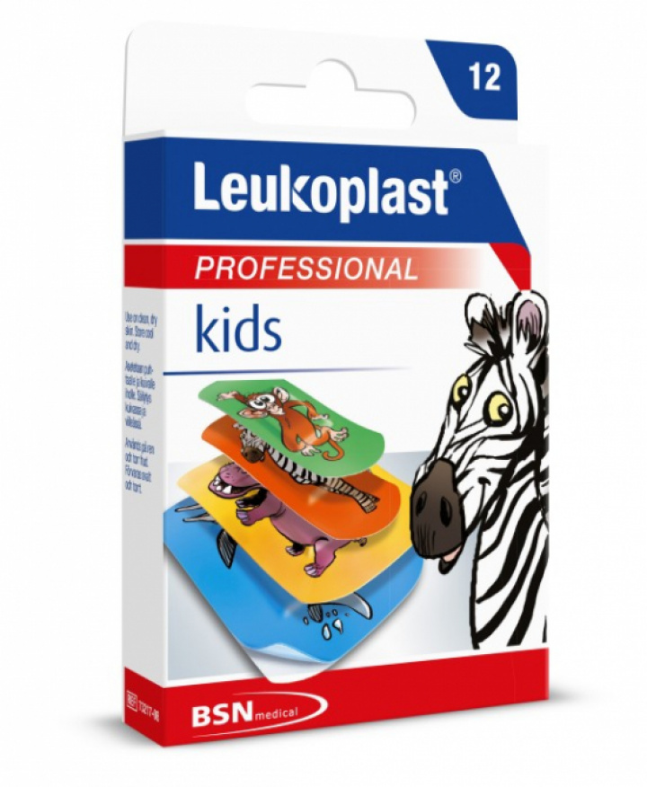 Leukoplast Kids 12 st i gruppen BARNTANDVÅRD hos Tandshopen.se ZupperWorld AB (775369)