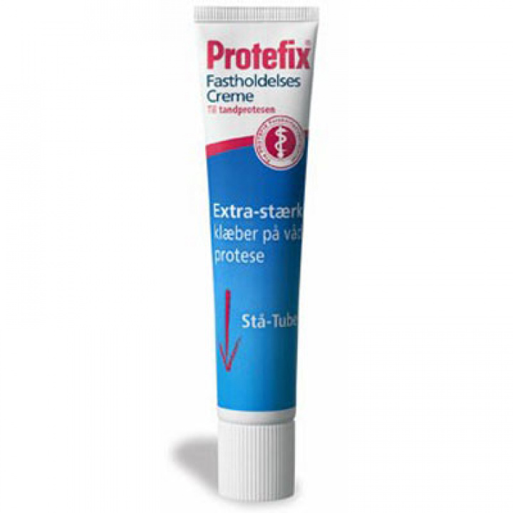 Protefix Protesfixatix Creme Extra Stark 40 ml i gruppen MUNVÅRD / Protes & Tandställning hos Tandshopen.se ZupperWorld AB (799495)