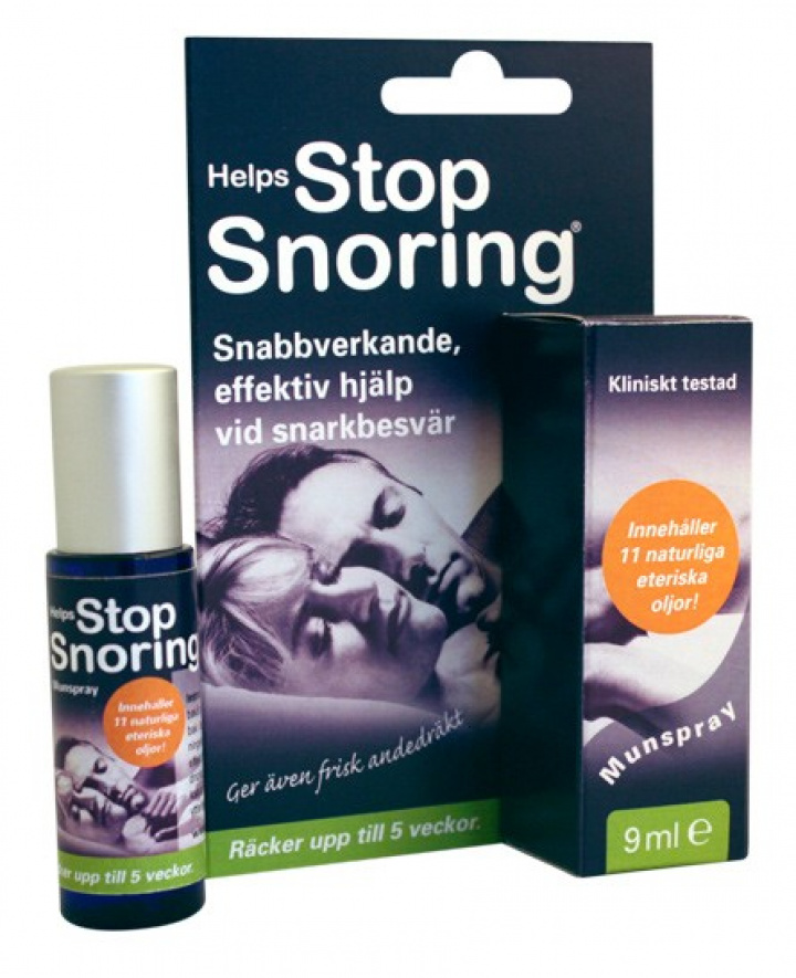 Helps Stop Snoring munspray 9 ml i gruppen MUNVÅRD / Snarkning hos Tandshopen.se ZupperWorld AB (818982)