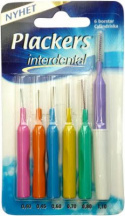 Plackers Interdental mellanrumsborstar mix 6 st