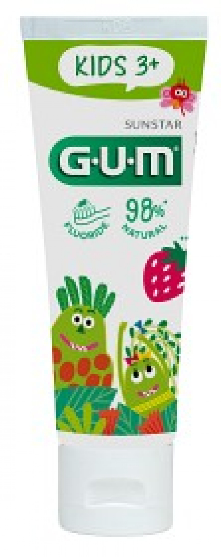 GUM Kids tandkräm 3-6 år 50 ml i gruppen BARNTANDVÅRD hos Tandshopen.se ZupperWorld AB (KT26)