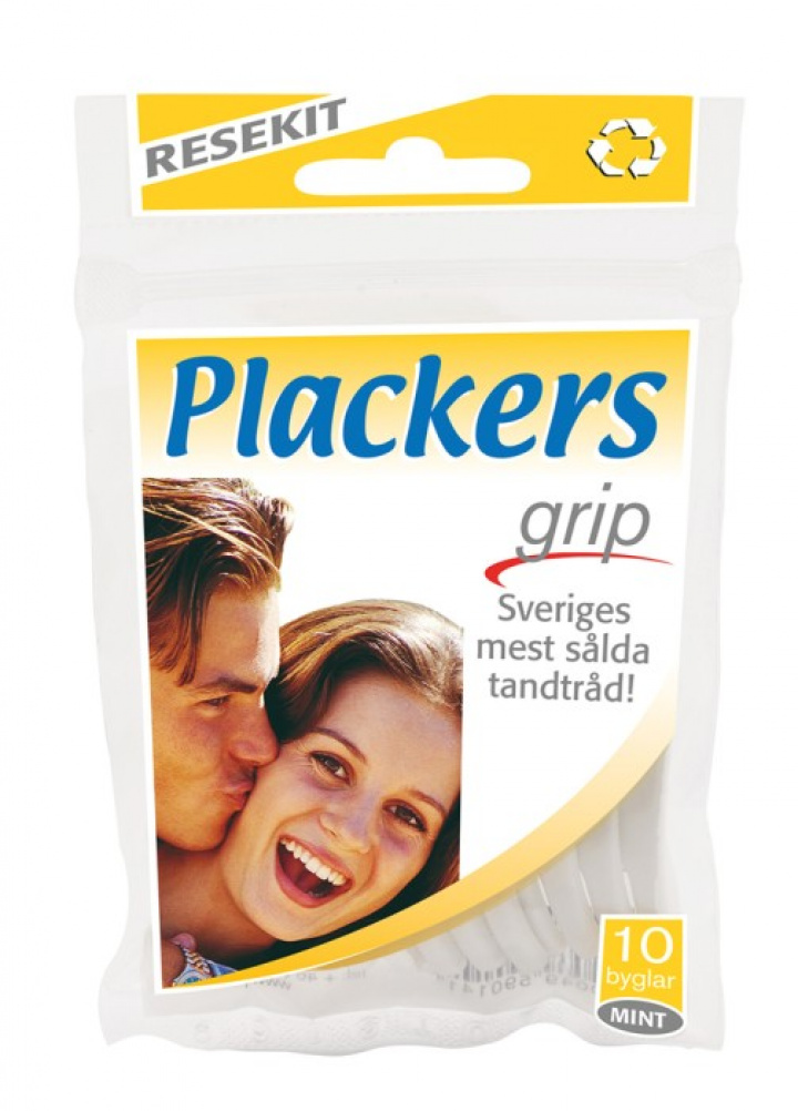 Plackers Grip Resekit 10 st i gruppen MUNVÅRD / Resekit & Tandkräm hos Tandshopen.se ZupperWorld AB (PlackersResekit5)